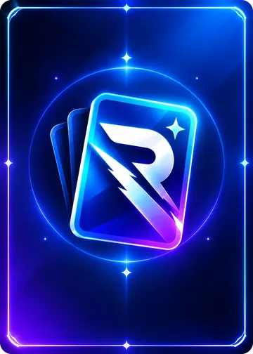 A RipNova card back glowing, ready to flip